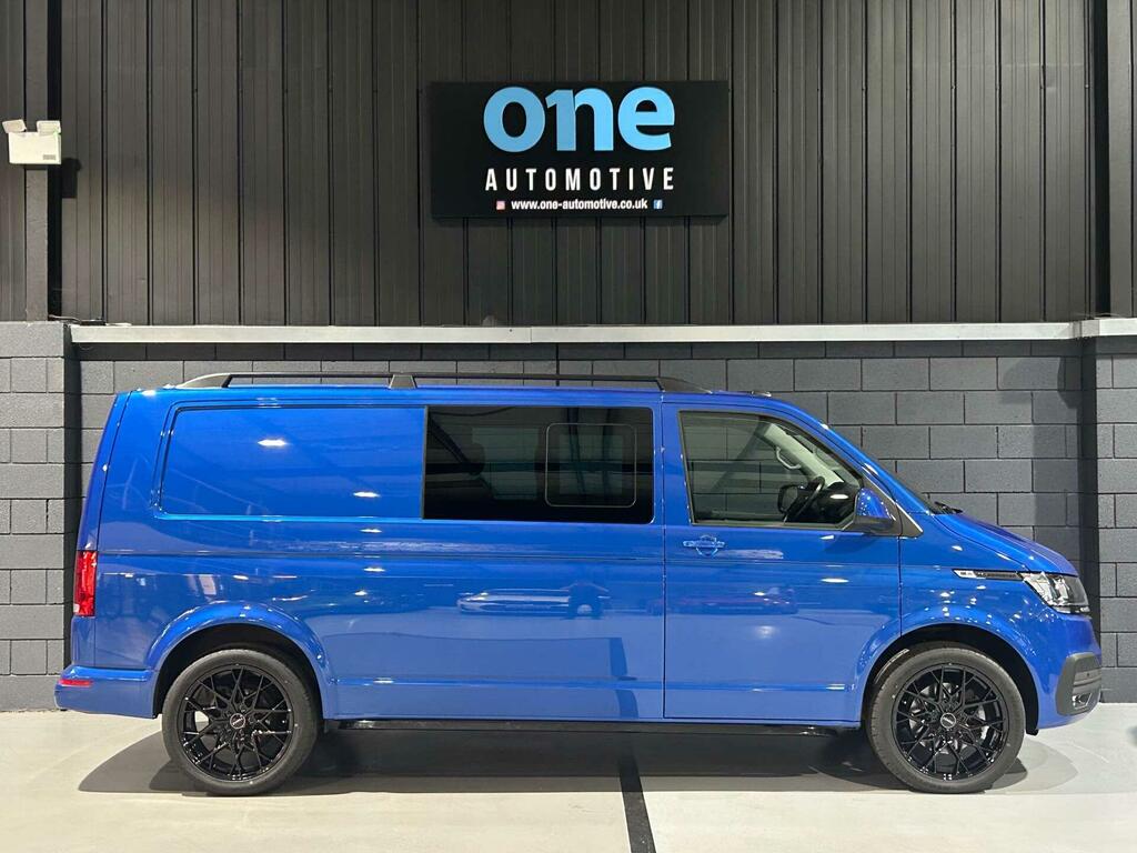Volkswagen Transporter 2.0 Transporter T32 Highline Tdi Blue #4