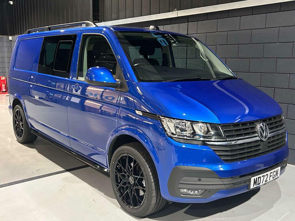 Volkswagen Transporter 2.0 Transporter T32 Highline Tdi Blue #6
