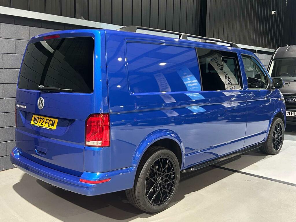 Volkswagen Transporter 2.0 Transporter T32 Highline Tdi Blue #5