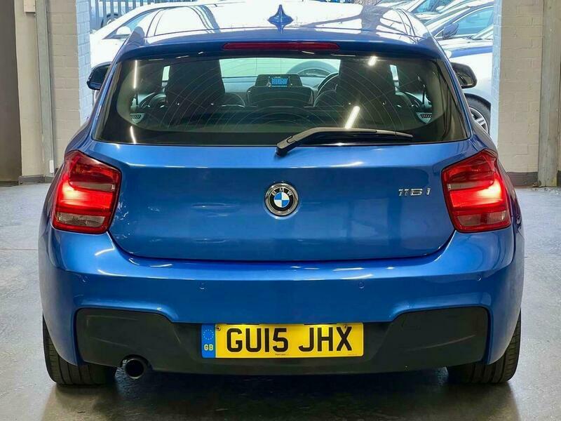BMW 1 Series 1.6 116I M Sport Blue #5
