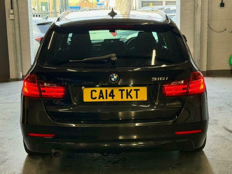 BMW 3 Series 1.6 316I Sport Touring Black #5