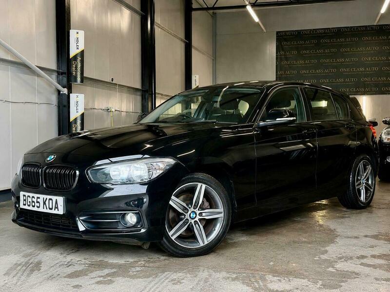 BMW 1 Series 1.6 120I Sport Euro BG65KOA Black #4