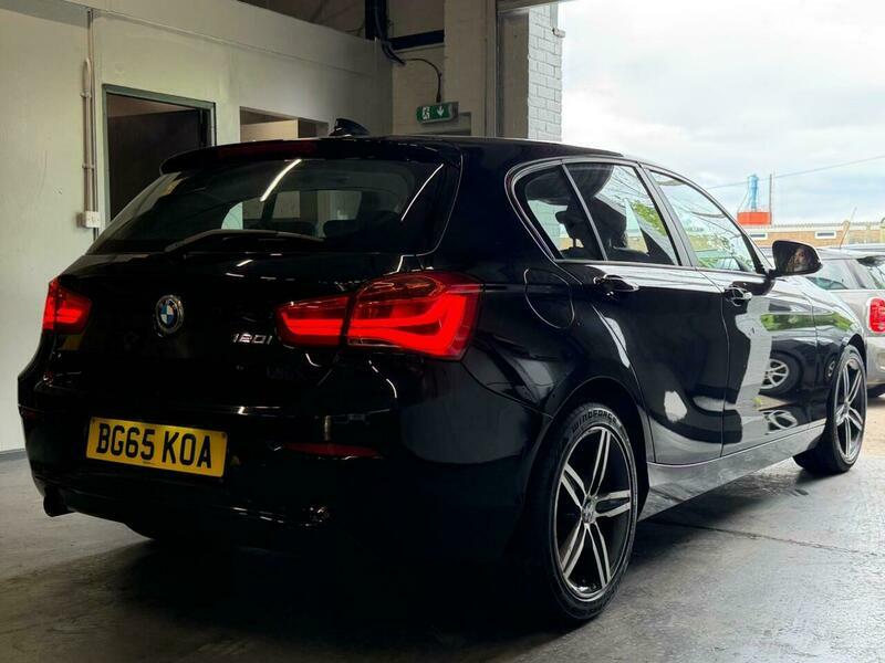 BMW 1 Series 1.6 120I Sport Euro BG65KOA Black #6