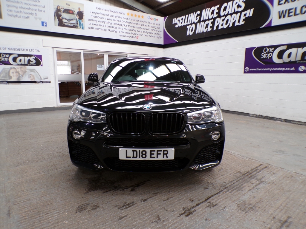BMW X4 2.0 Xdrive20d M Sport Black