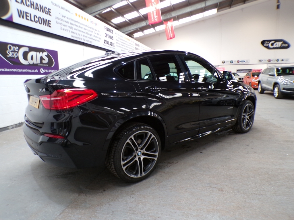 BMW X4 2.0 Xdrive20d M Sport LD18EFR Black #6