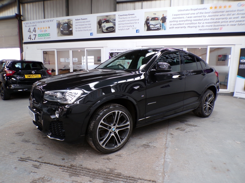 BMW X4 2.0 Xdrive20d M Sport LD18EFR Black #2