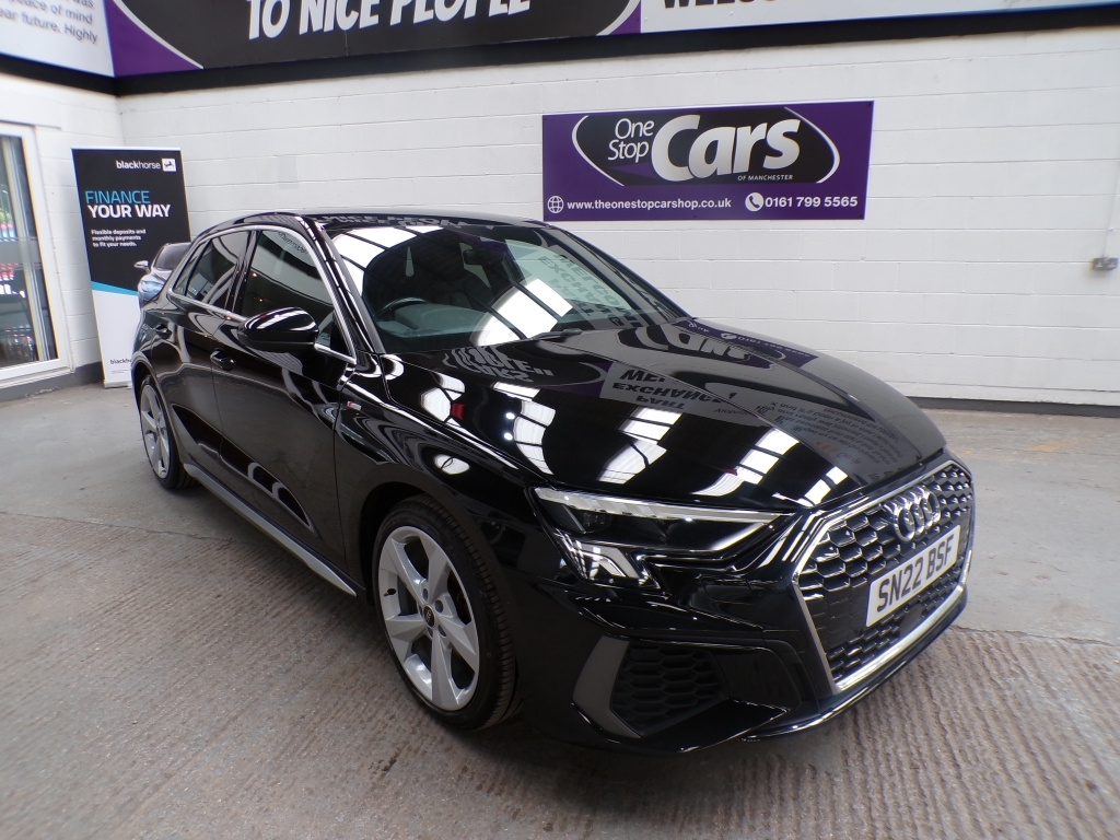 Audi A3 1.0 Sportback Tfsi S Line Black