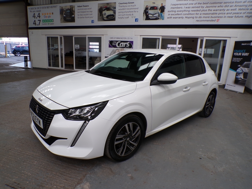 Peugeot 208 1.2 Puretech Allure Premium S S NC21EYW White #3