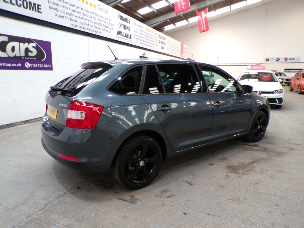 Skoda Rapid Spaceback 1.2 Spaceback Se Tech Tsi Grey #6