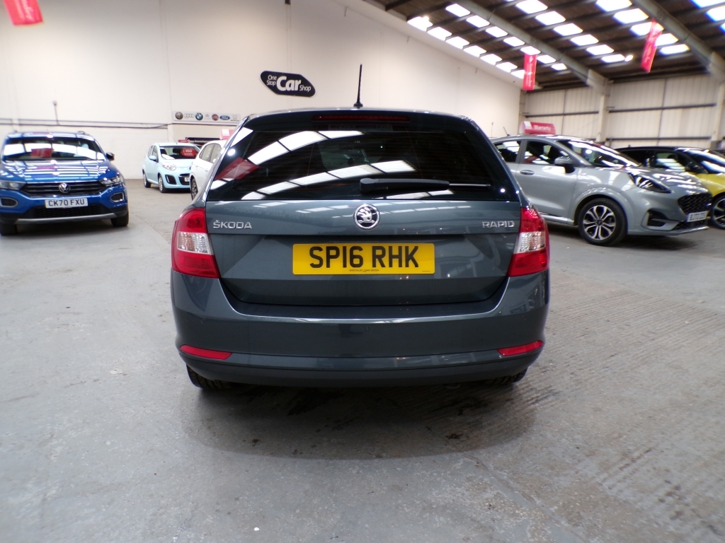 Skoda Rapid Spaceback 1.2 Spaceback Se Tech Tsi Grey #5