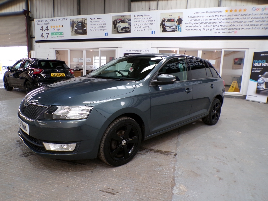 Skoda Rapid Spaceback 1.2 Spaceback Se Tech Tsi Grey #2