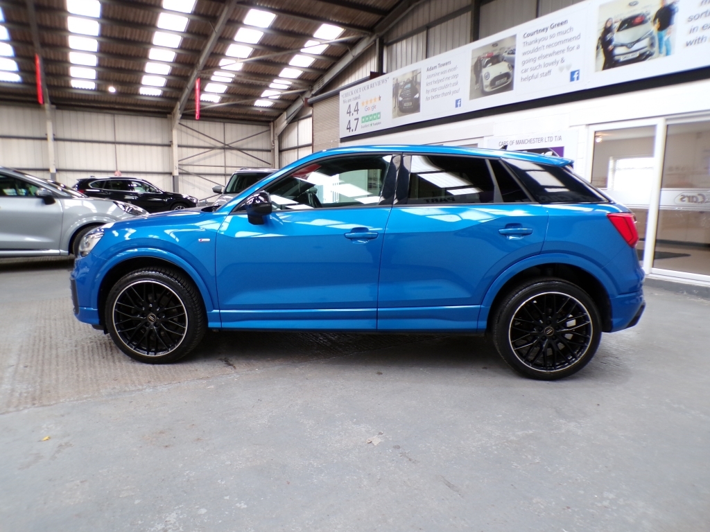 Audi Q2 1.6 Tdi Black Edition ML20BGO Blue #3