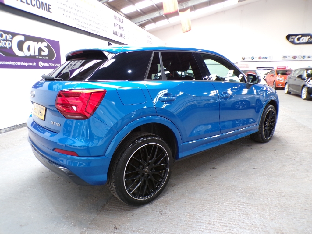 Audi Q2 1.6 Tdi Black Edition ML20BGO Blue #6