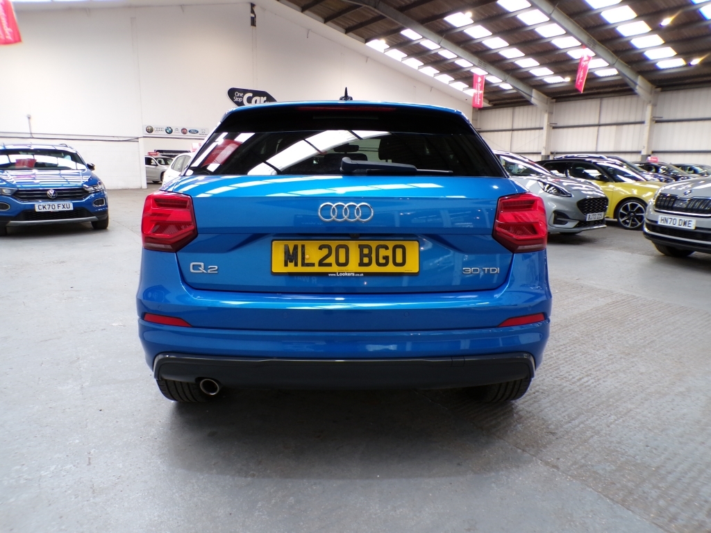Audi Q2 1.6 Tdi Black Edition ML20BGO Blue #5