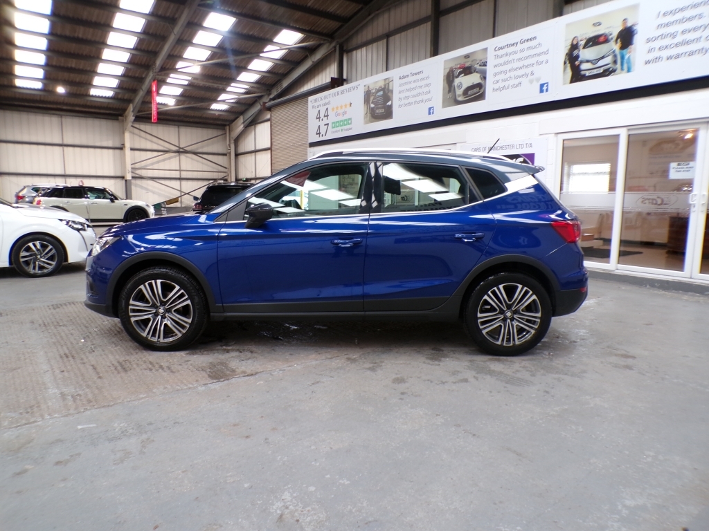 Seat Arona 1.0 Tsi Xcellence Dsg Blue #3