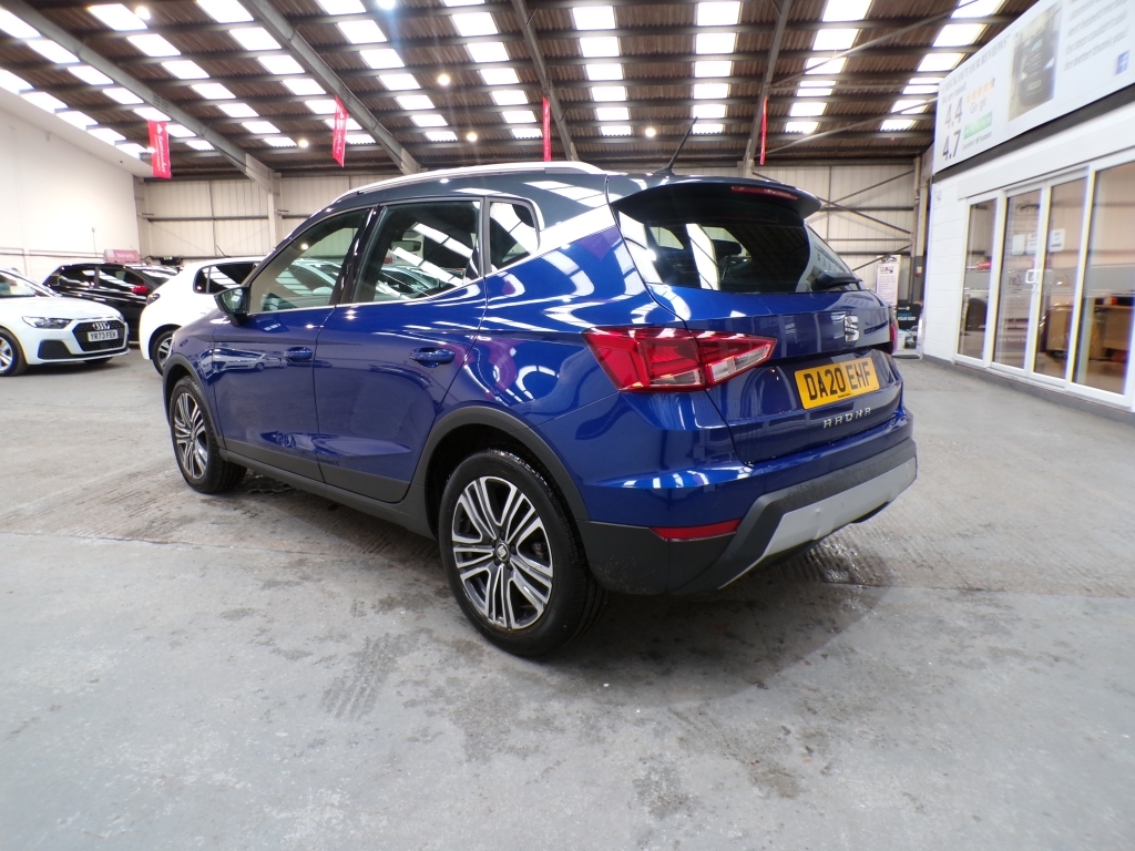 Seat Arona 1.0 Tsi Xcellence Dsg Blue #4