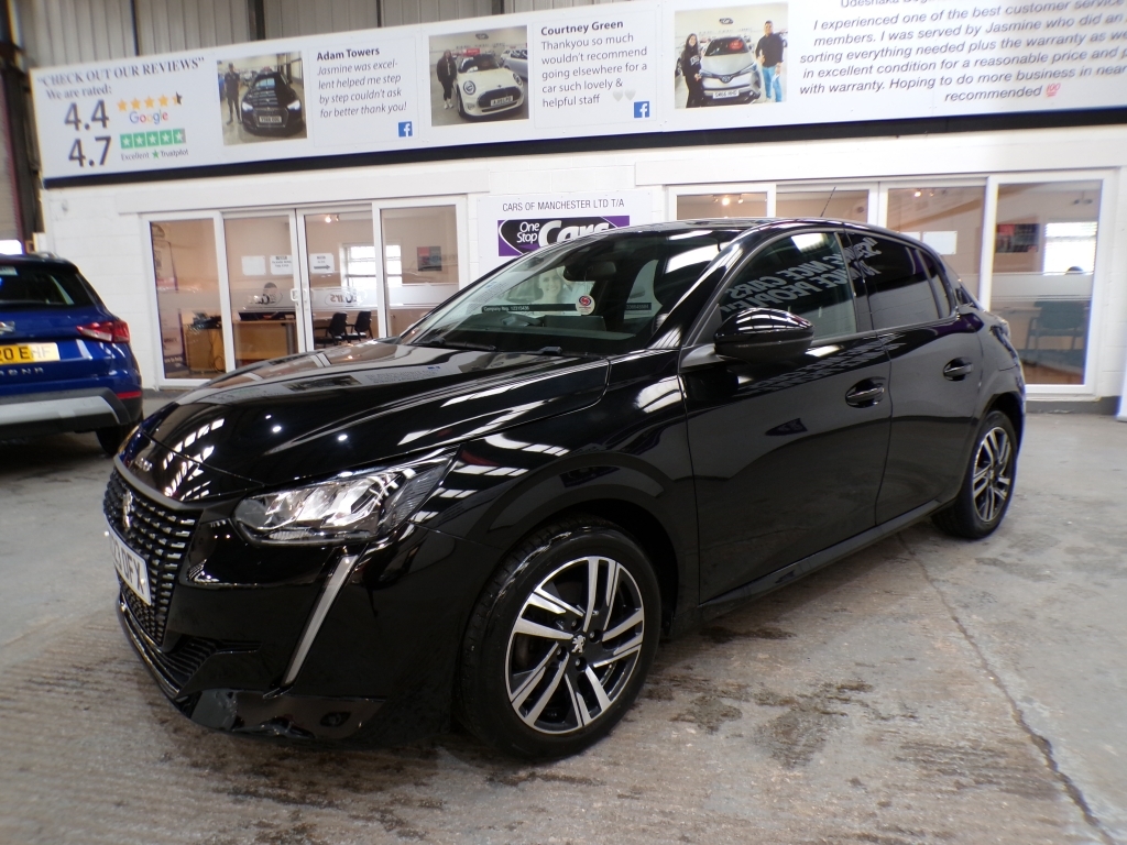 Peugeot 208 1.2 Puretech Allure Premium Plus S S SD23OFX Black #2