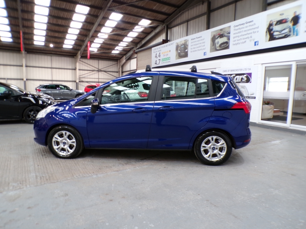 Ford B-Max 1.5 Zetec Navigator Tdci Blue #4
