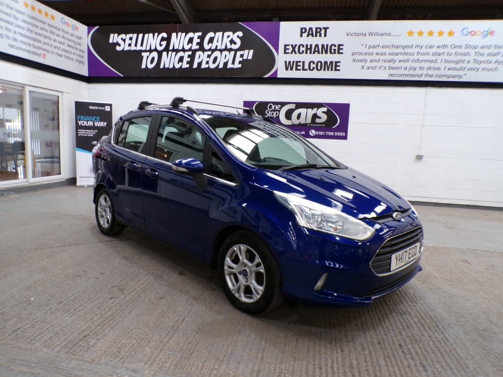 Ford B-Max 1.5 Zetec Navigator Tdci Blue