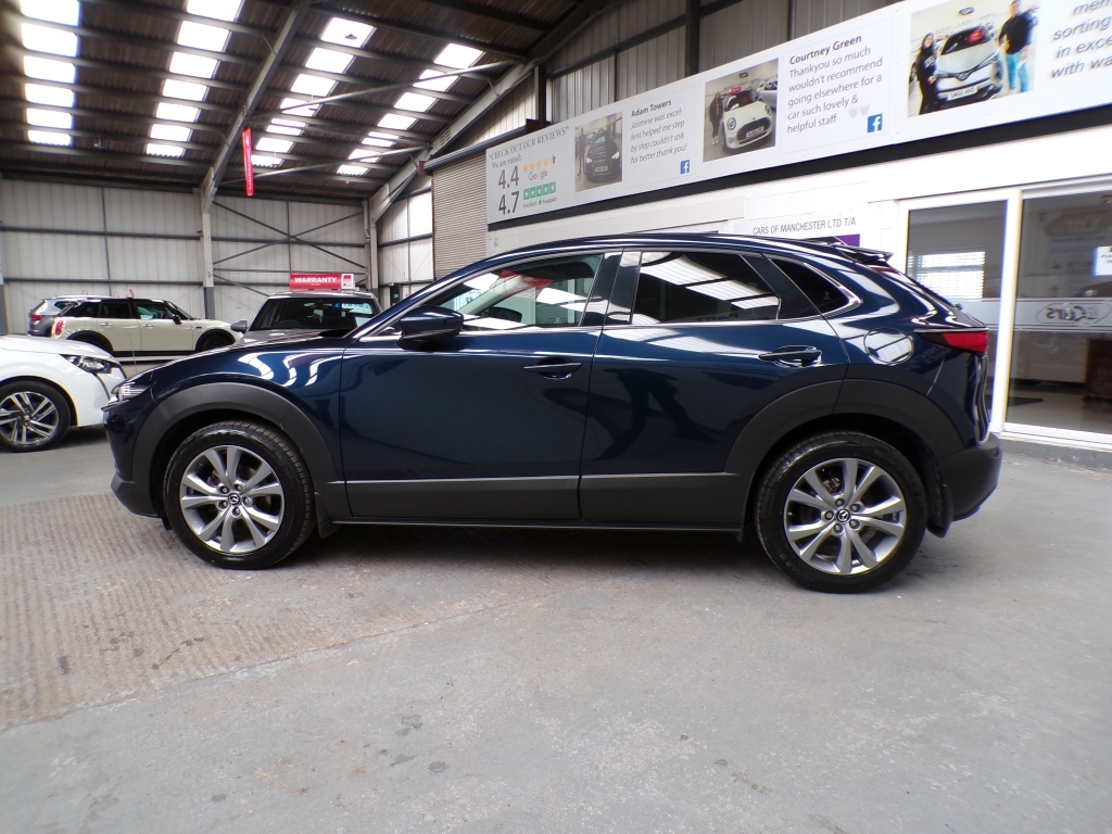 Mazda CX-30 2.0 Gt Sport Tech Edition Mhev SN23LVO Blue #4