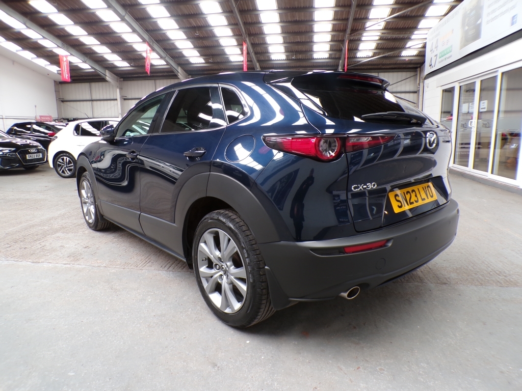 Mazda CX-30 2.0 Gt Sport Tech Edition Mhev SN23LVO Blue #5