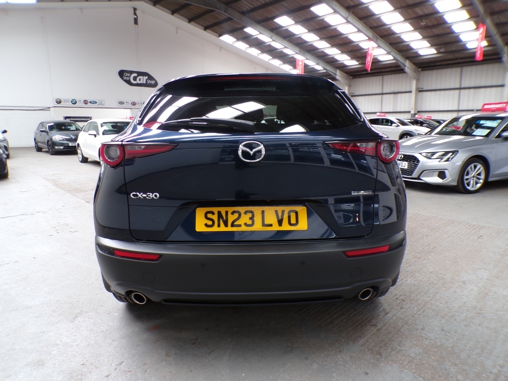 Mazda CX-30 2.0 Gt Sport Tech Edition Mhev SN23LVO Blue #6