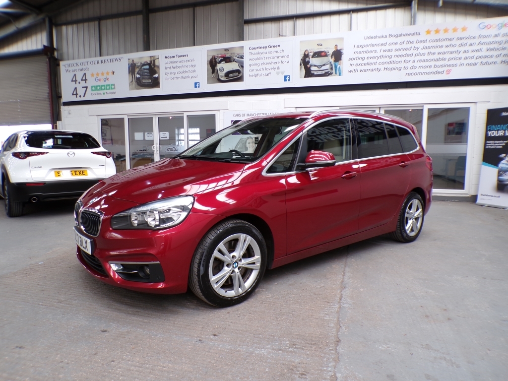 BMW 2 Series Gran Tourer 2.0 220D Luxury Gran Tourer Red #2