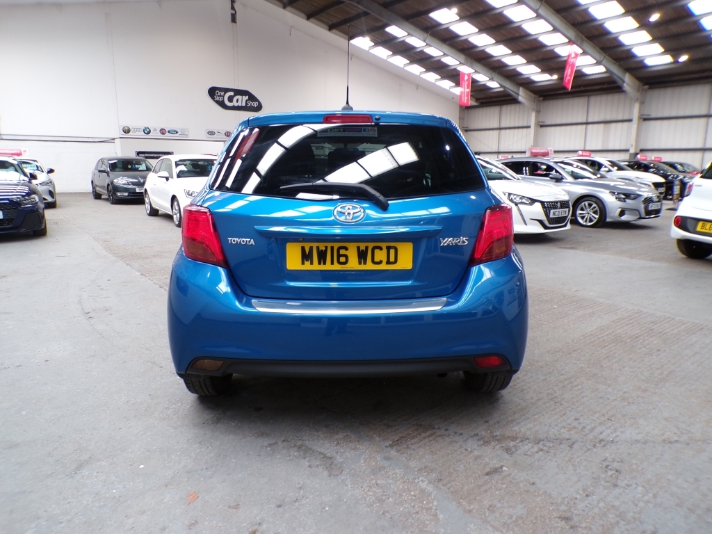 Toyota Yaris 1.3 Vvt-i Icon MW16WCD Blue #4