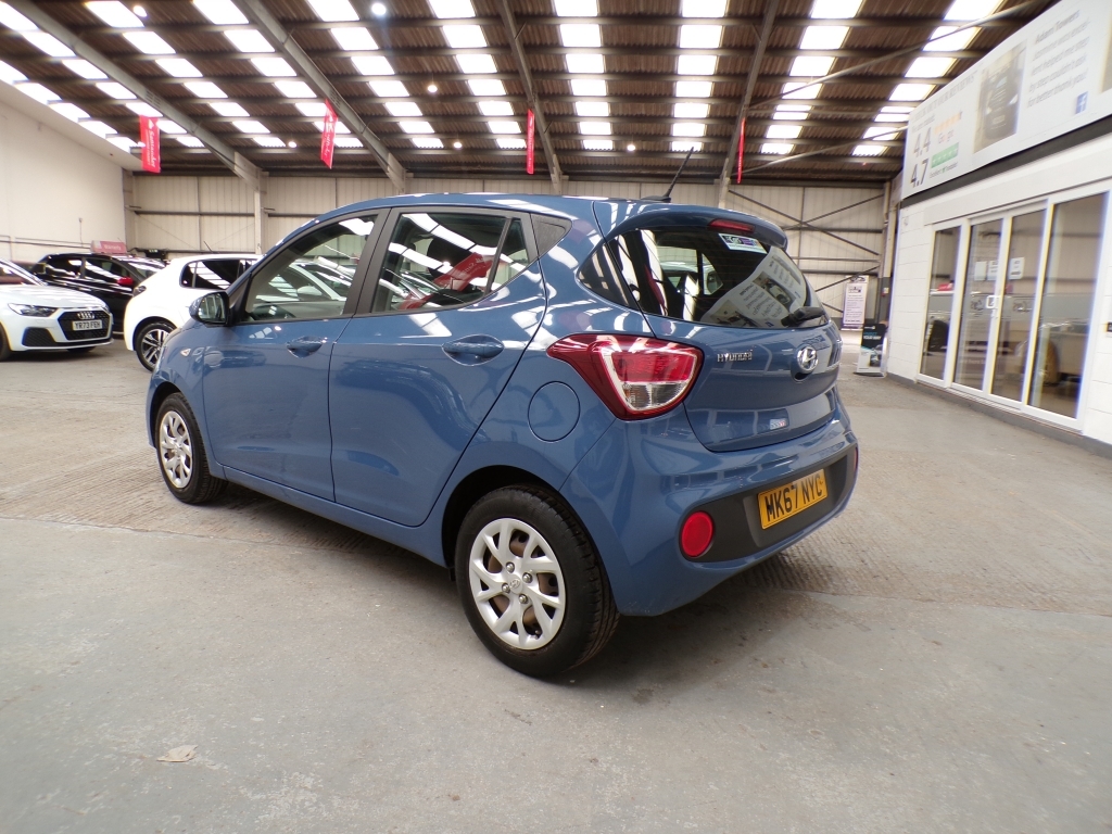 Hyundai I10 1.0 Se MK67NYC Blue #4