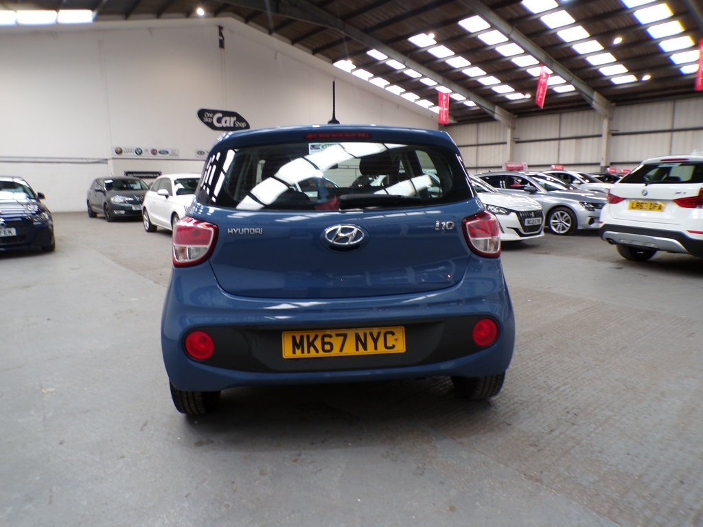 Hyundai I10 1.0 Se MK67NYC Blue #5