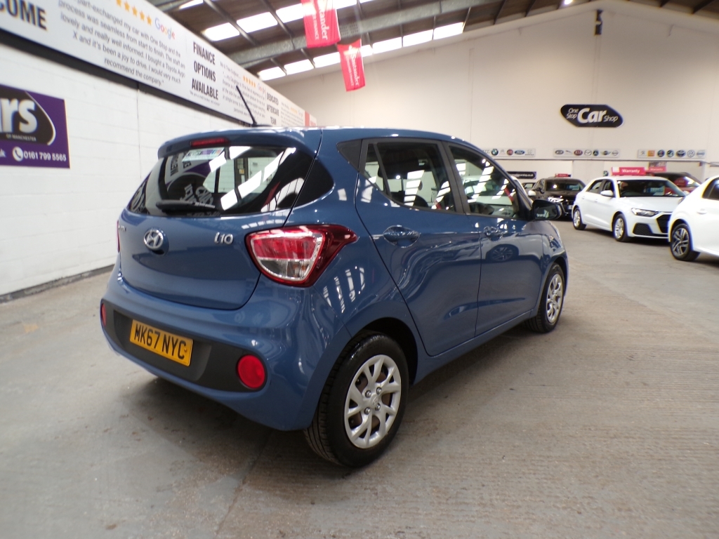 Hyundai I10 1.0 Se MK67NYC Blue #6