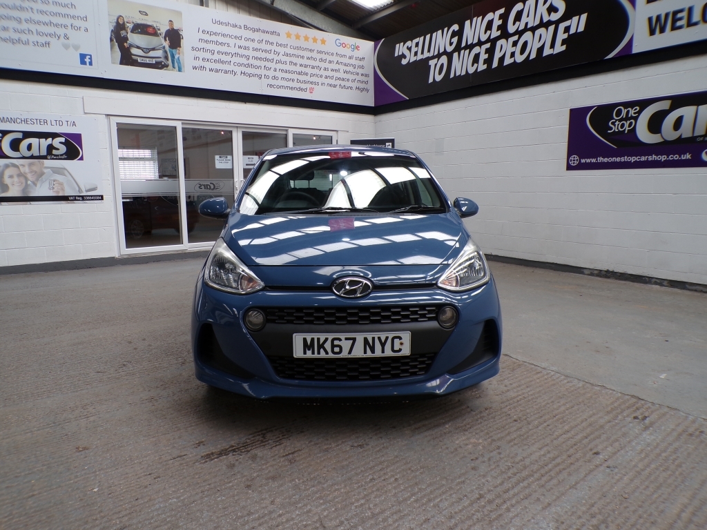 Hyundai I10 1.0 Se MK67NYC Blue #2