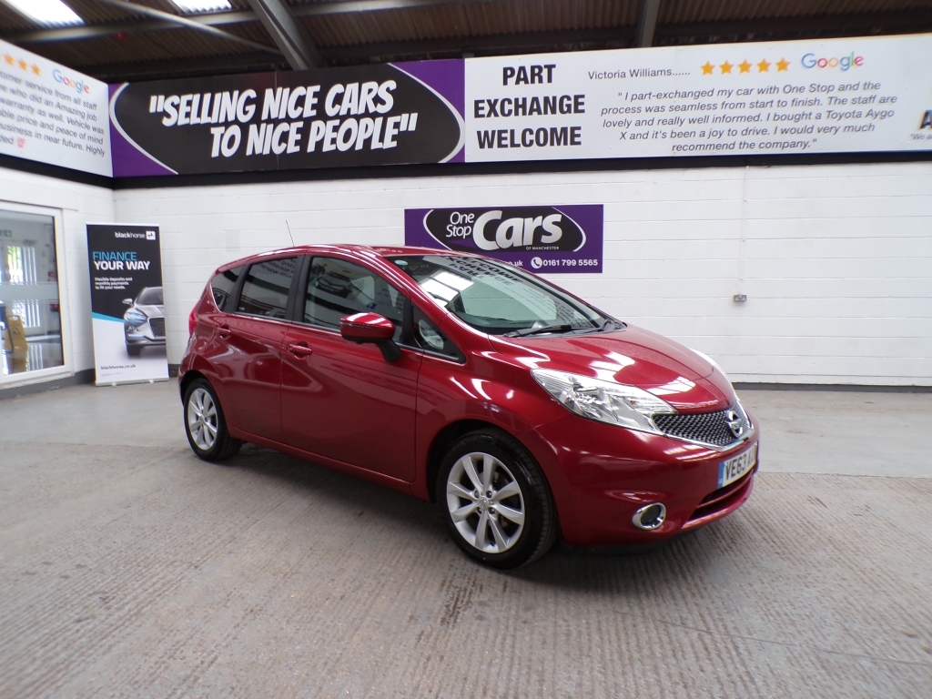 Nissan Note 1.5 Dci Tekna Red