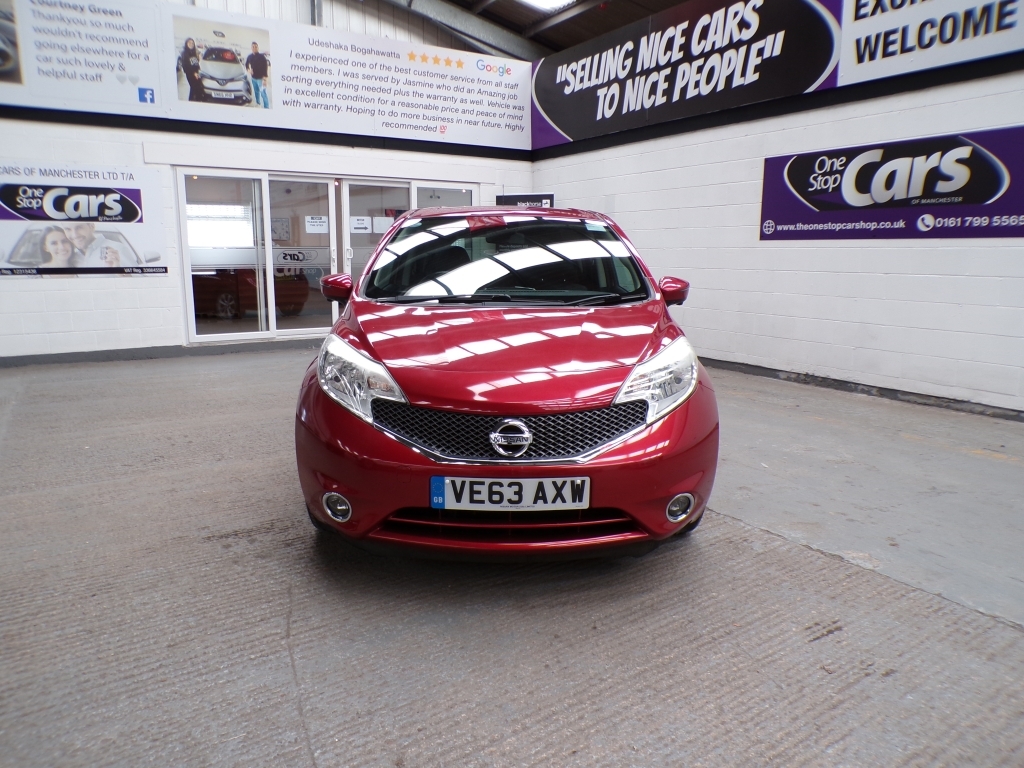 Nissan Note 1.5 Dci Tekna Red #2