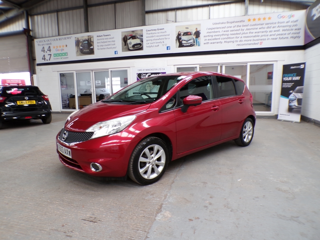 Nissan Note 1.5 Dci Tekna Red #3