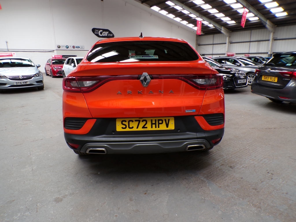 Renault Arkana 1.6 Rs Line E-tech Orange #5