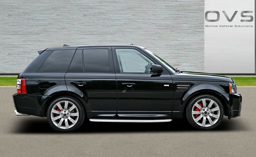 Land Rover Range Rover Sport Suv 4.2 V8 Supercharged 2008 Black #2