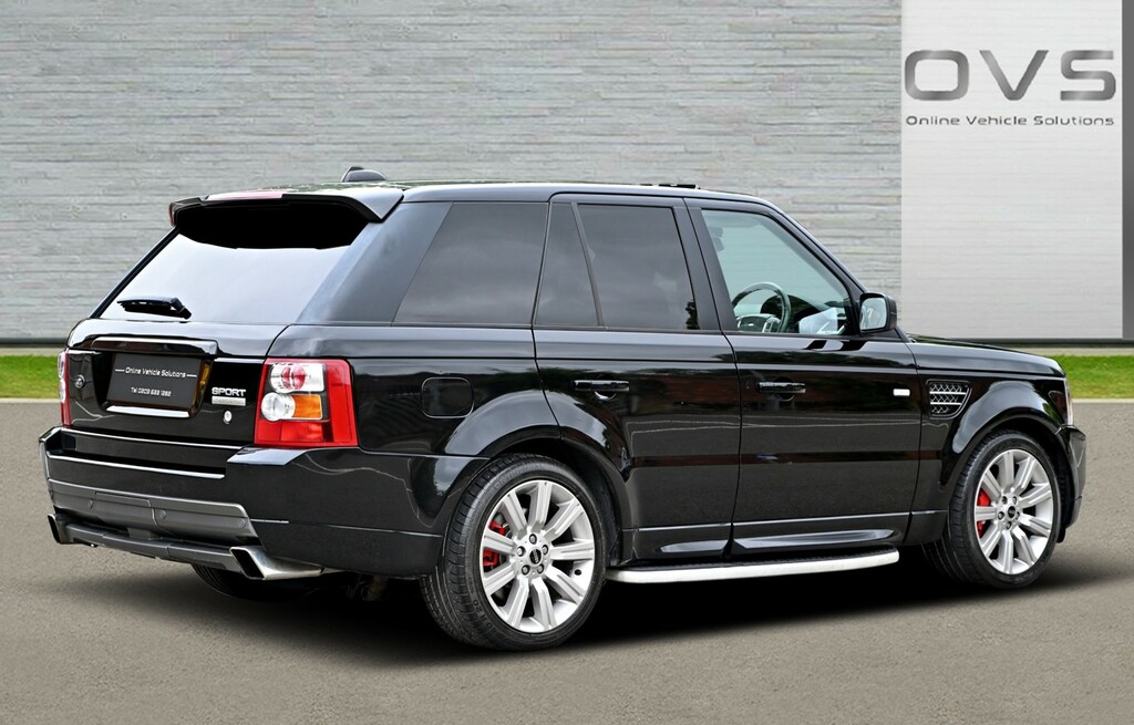 Land Rover Range Rover Sport Suv 4.2 V8 Supercharged 2008 Black #3