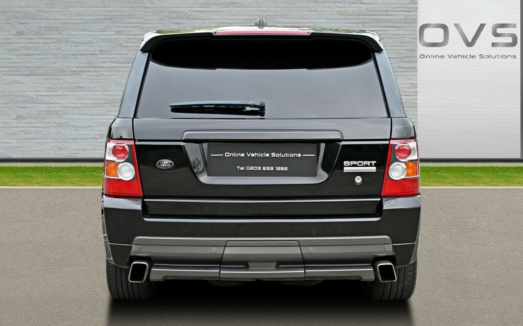 Land Rover Range Rover Sport Suv 4.2 V8 Supercharged 2008 Black #4