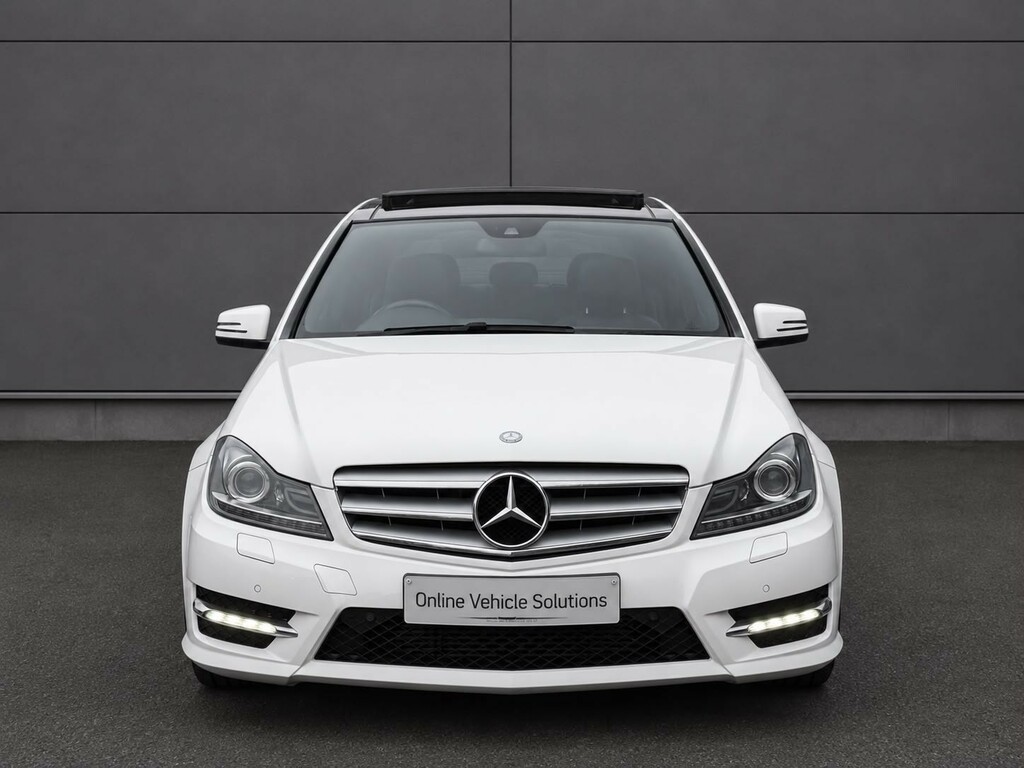 Mercedes-Benz C Class Saloon 2.1 C220 Cdi Amg Sport Plus 2013 PO63GDY White #5