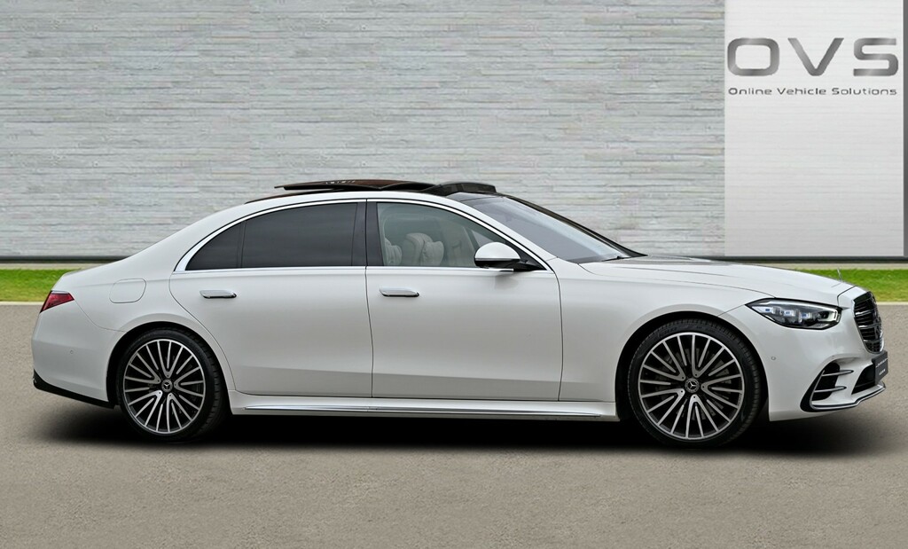 Mercedes-Benz S Class Saloon 3.0 S500lh Mhev Amg Line 2021 White