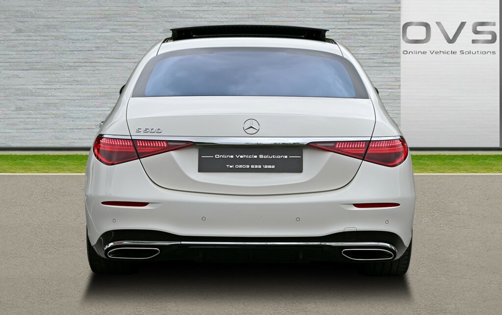 Mercedes-Benz S Class Saloon 3.0 S500lh Mhev Amg Line 2021 White #4