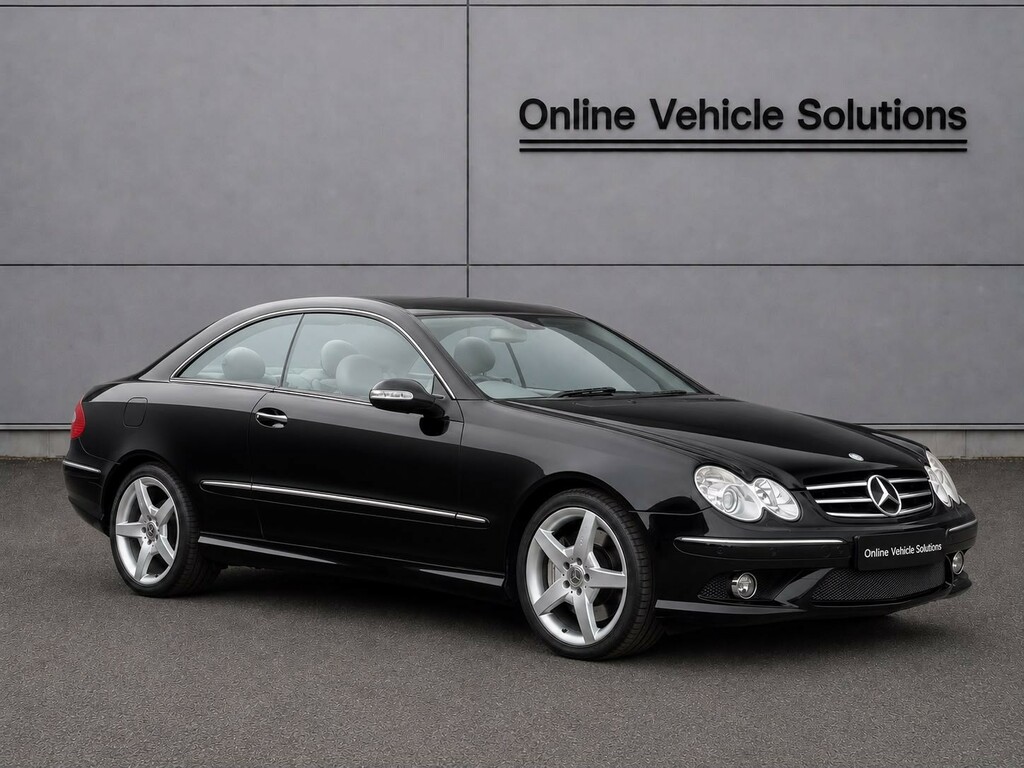 Mercedes-Benz CLK Coupe 3.5 Clk350 Sport 2007 Black