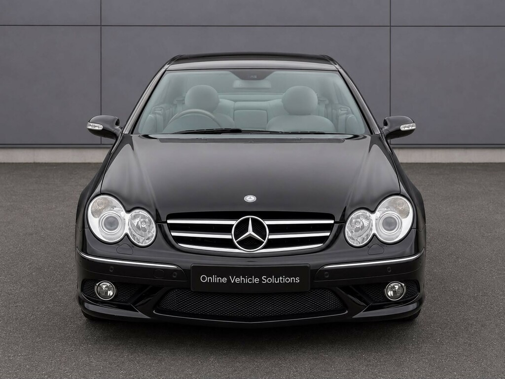Mercedes-Benz CLK Coupe 3.5 Clk350 Sport 2007 Black #5