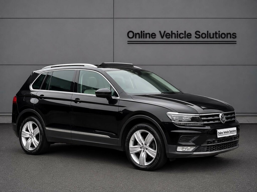 Volkswagen Tiguan Suv 2.0 Tdi Bluemotion Tech Sel 2017 Black