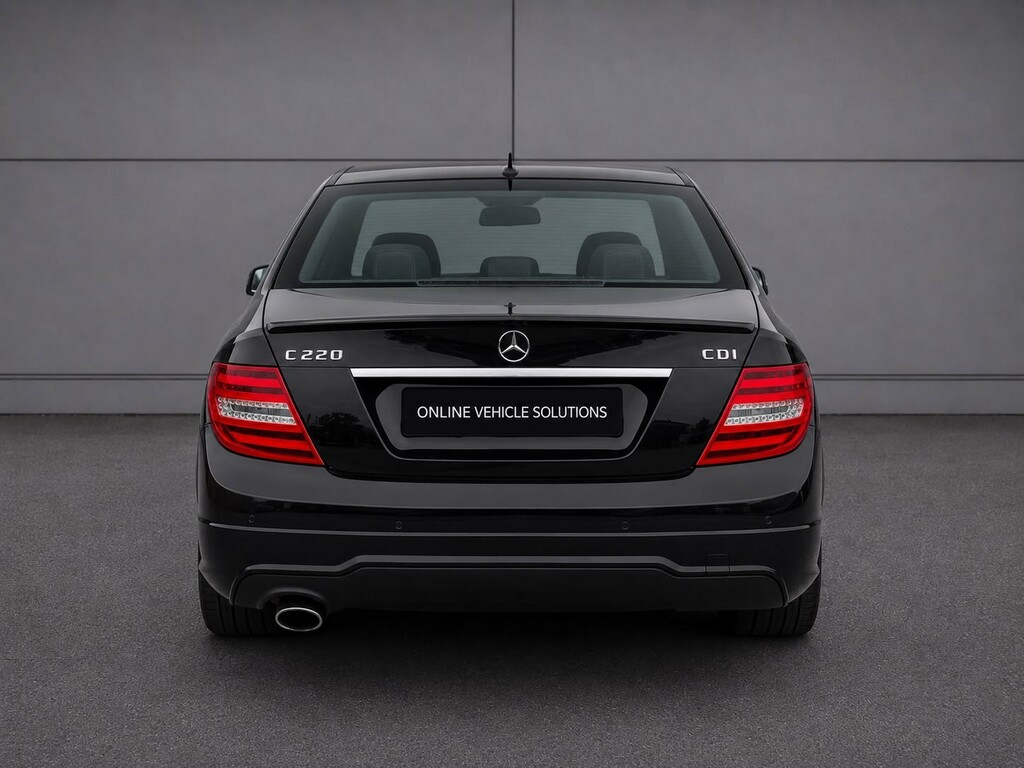 Mercedes-Benz C Class Saloon 2.1 C220 Cdi Amg Sport Plus 2013 Black #4