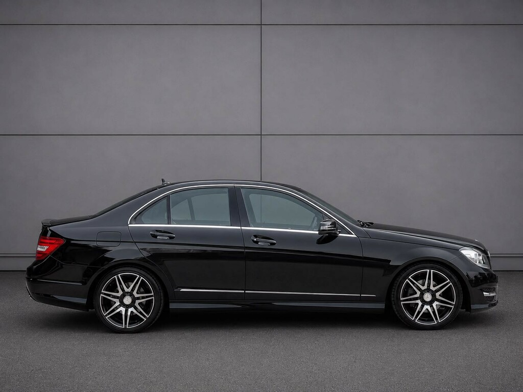 Mercedes-Benz C Class Saloon 2.1 C220 Cdi Amg Sport Plus 2013 Black #2