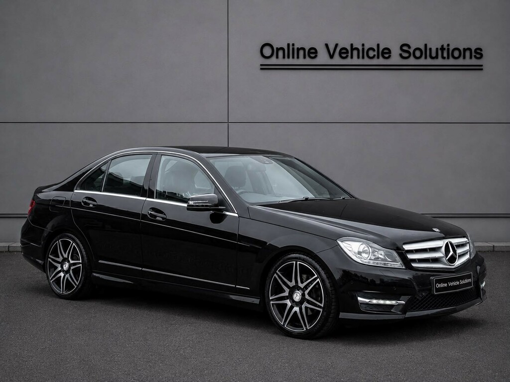 Mercedes-Benz C Class Saloon 2.1 C220 Cdi Amg Sport Plus 2013 Black