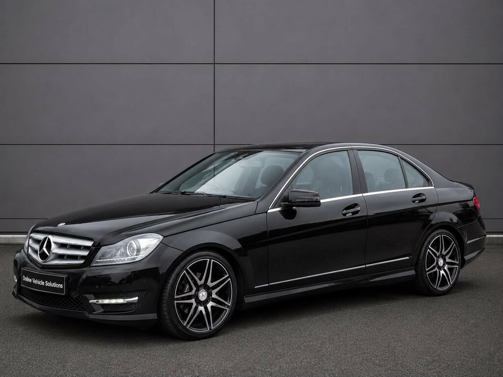 Mercedes-Benz C Class Saloon 2.1 C220 Cdi Amg Sport Plus 2013 Black #6