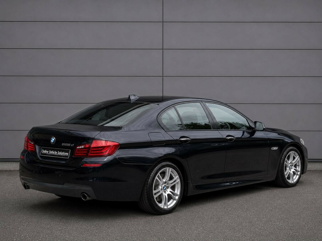 BMW 5 Series Saloon 3.0 535D M Sport Saloon 2013 Black #3